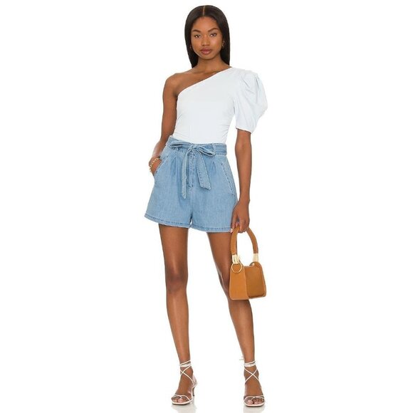 Free People Somethin Bout You Sold Bodysuit Crisp Morning Womens Size Large - Picture 5 of 11